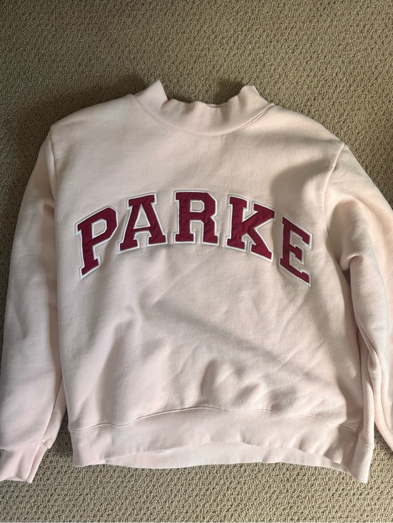 Parke Tops - Parke pink valentines sweatshirt